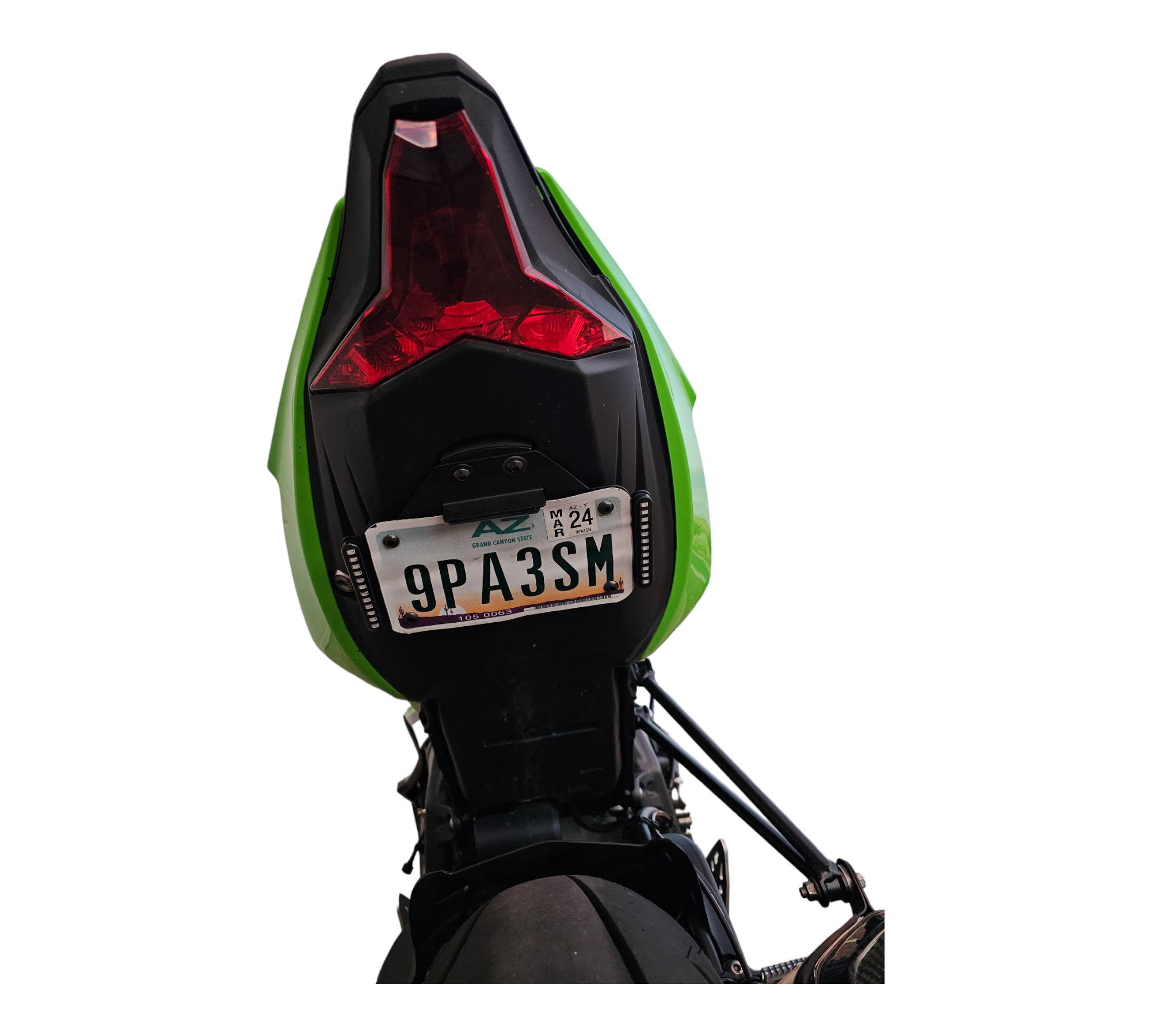 Kawasaki ZX6R 636 Fender Eliminator | Tail Tidy Kit – 2 Wheels Ave Kawasaki ZX6R 636 Fender Eliminator | Tail Tidy Kit – 2 Wheels Ave