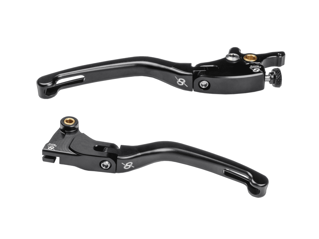 Bonamici Yamaha R3 Folding Levers (2015+) (Black)