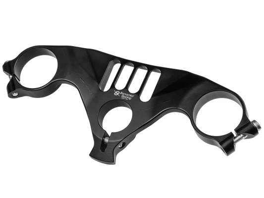 Bonamici Triple Tree Clamp Ducati Panigale V2 (-2024) (SingleArm Rear) (Black)