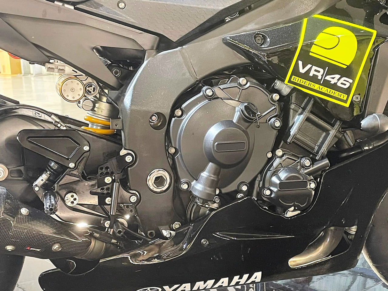Bonamici Yamaha R1 Rearsets (w/Carbon Fiber Heel Guards) (2015+)