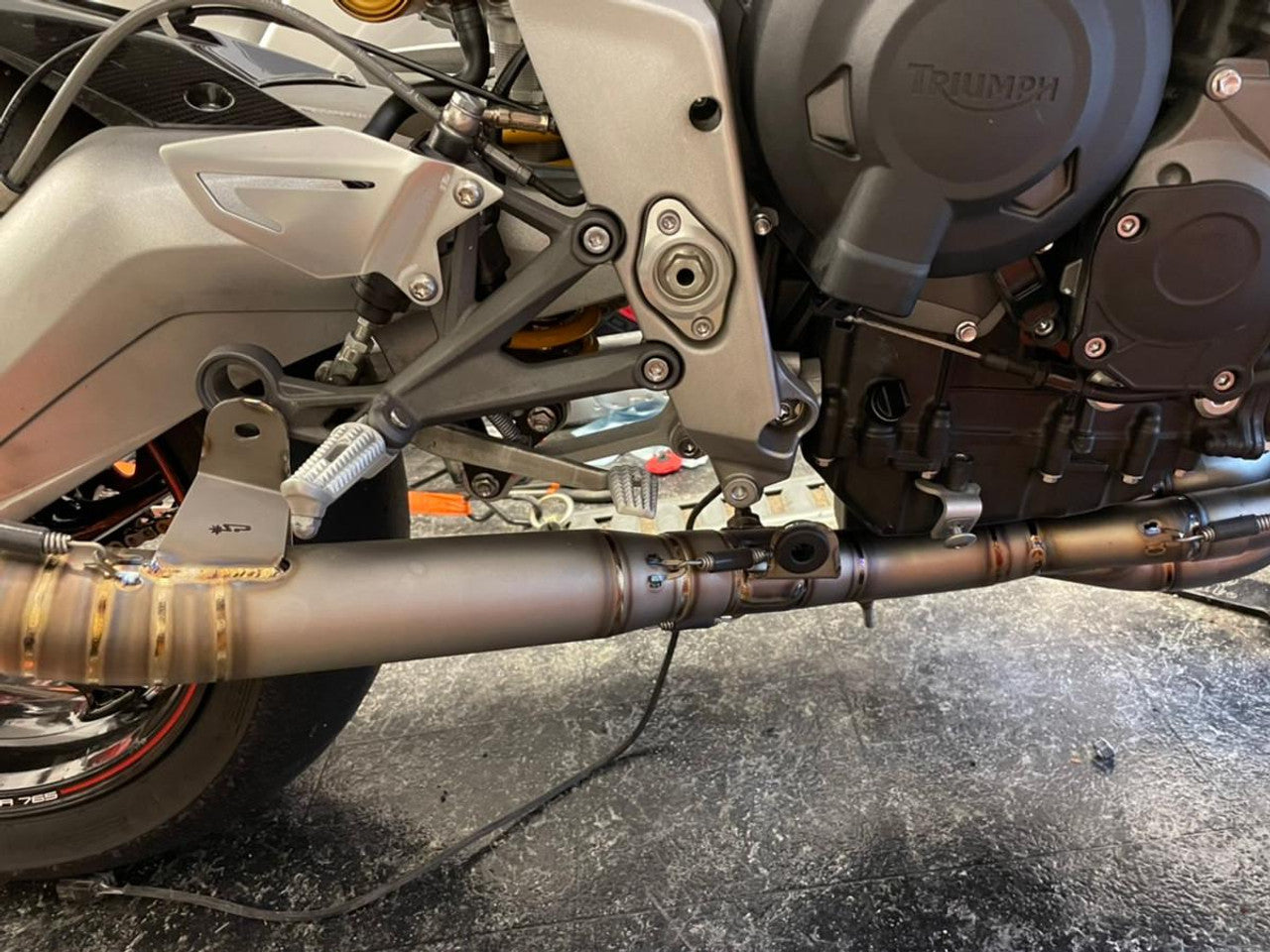 Spark Triumph Daytona 765 Moto2 "Grid-O" Titanium Full Exhaust System (WSBK Evolution)