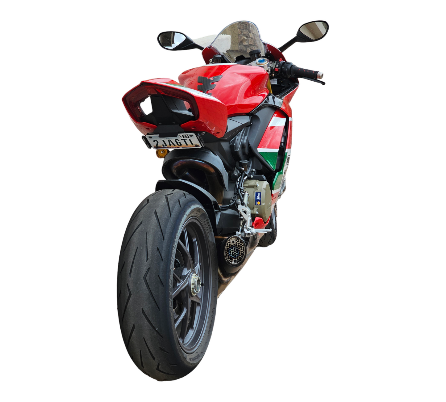 Ducati Panigale tail tidy