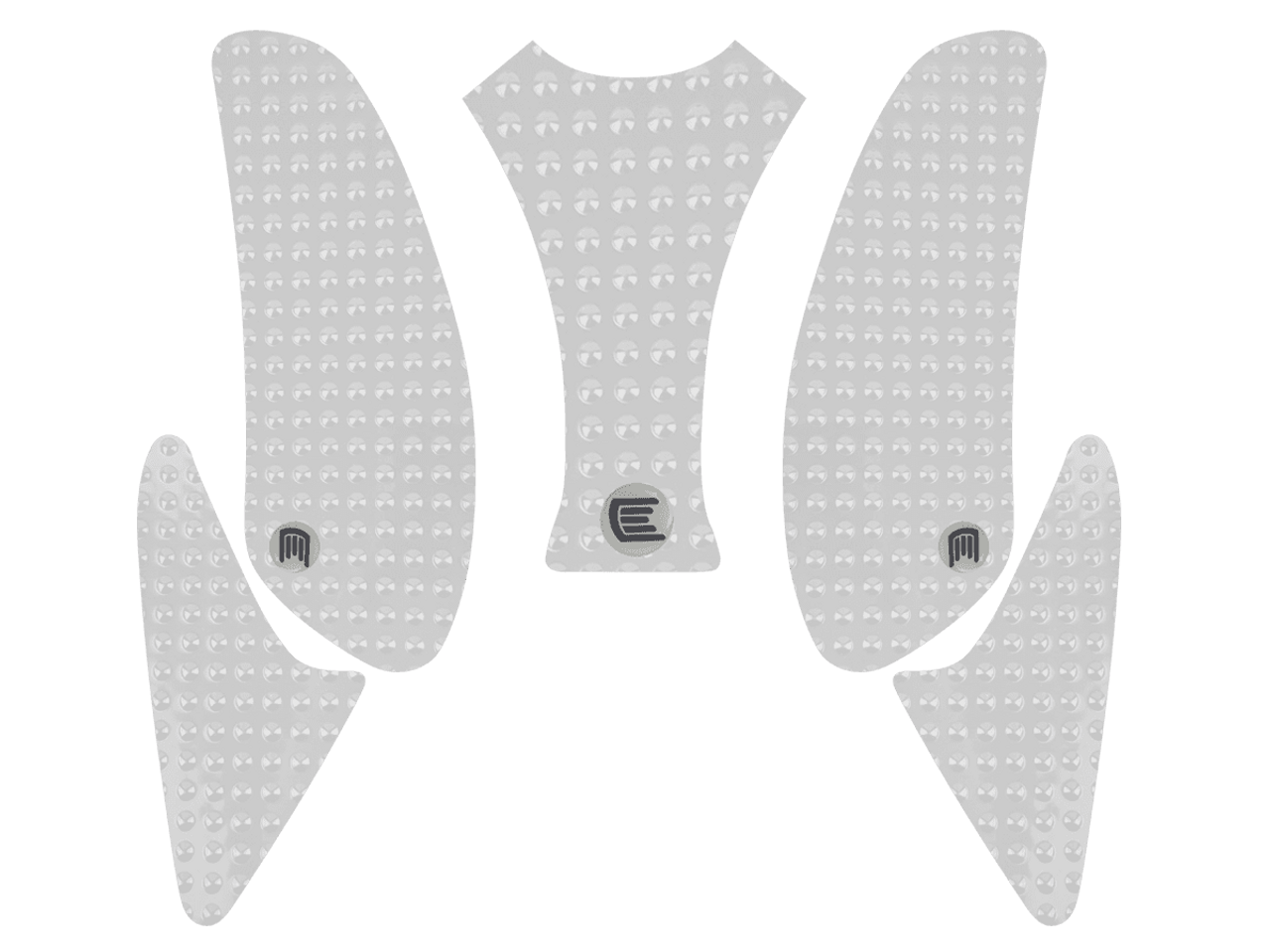 Eazi-Grip Ducati Monster 797, 821, 1200/S Tank Grips (14-20) (Clear)