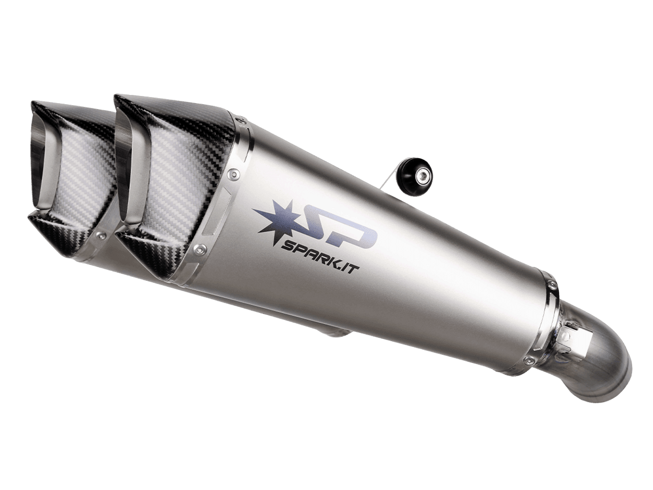 Spark Ducati Hypermotard 698 "Double Konix Evo" Slip-On Exhaust