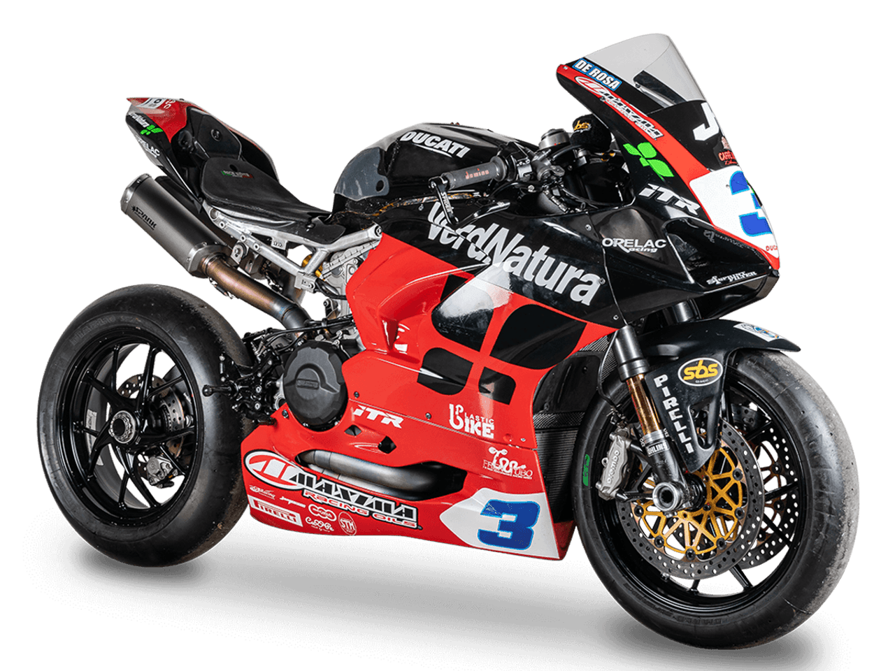 Spark Ducati Panigale V2 / 959 "Double Rectangular" Titanium Full Exhaust System (WSBK Evolution)