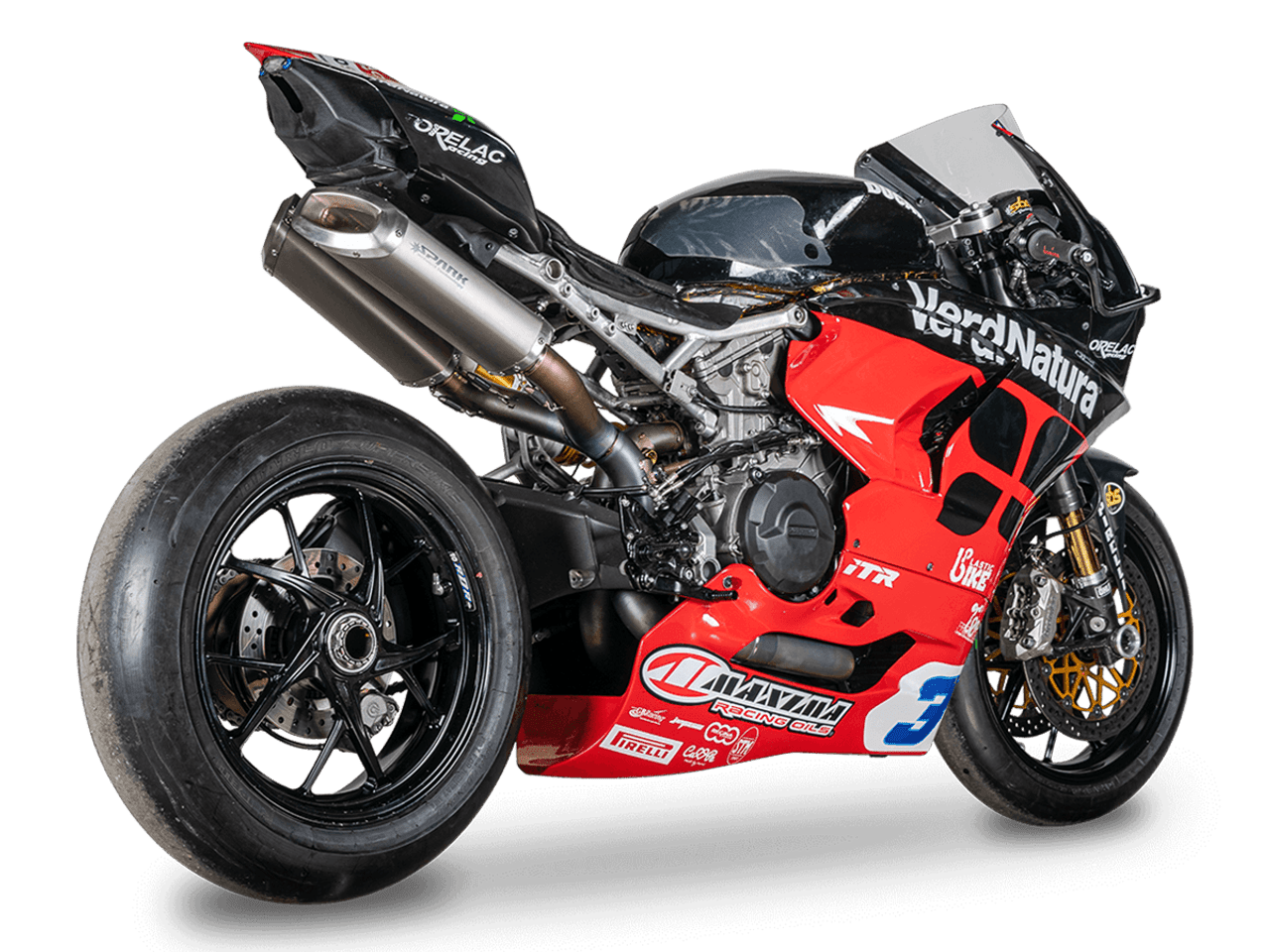 Spark Ducati Panigale V2 / 959 "Double Rectangular" Titanium Full Exhaust System (WSBK Evolution)