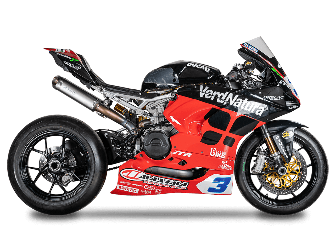 Spark Ducati Panigale V2 / 959 "Double Rectangular" Titanium Full Exhaust System (WSBK Evolution)