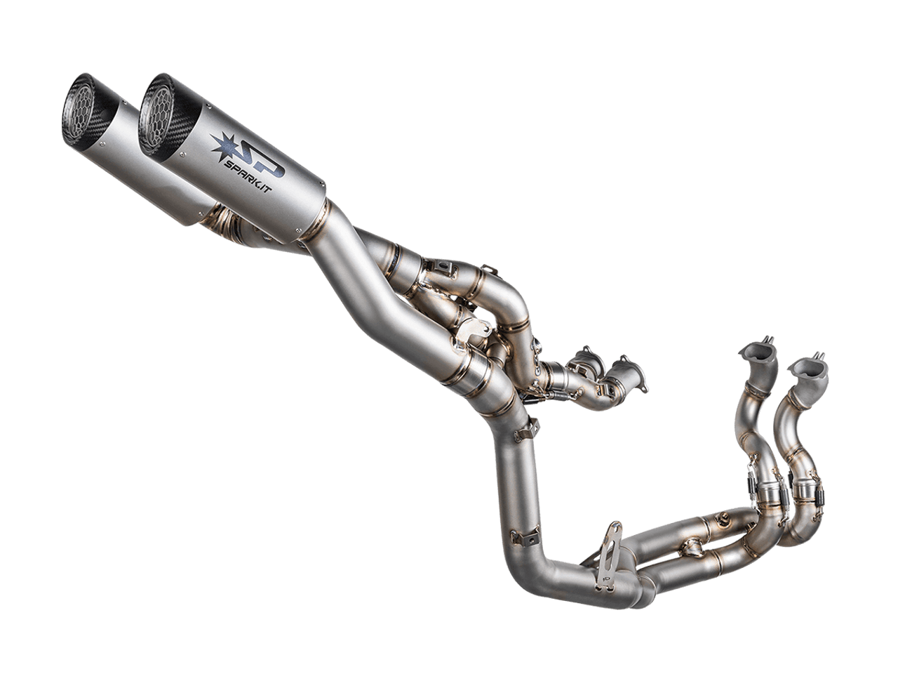 Spark Ducati Panigale V4 S/R "Double Dyno" Titanium Full Exhaust System (2025+)