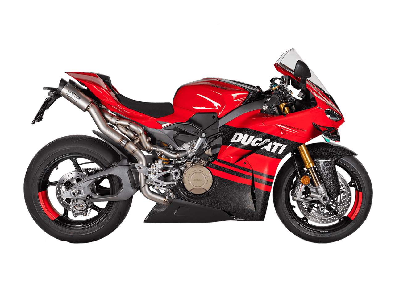 Spark Ducati Panigale V4 S/R "Double Dyno" Titanium Full Exhaust System (2025+)