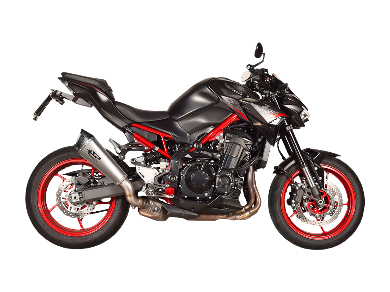 Spark Kawasaki Z900 "Konix Evo" Slip-On Exhaust
