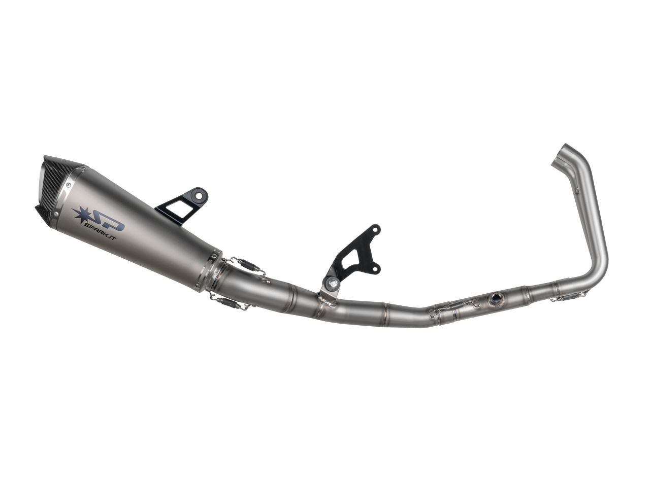 Spark Kawasaki Ninja 500 / 400 "Konix Evo" Titanium Full Exhaust System