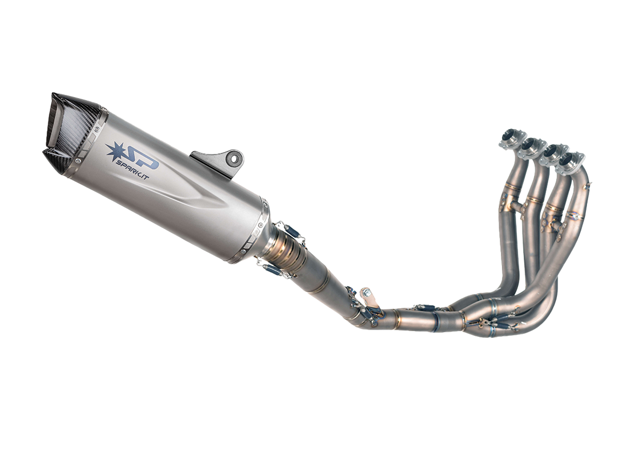 Spark Kawasaki Ninja ZX-6R "Force Evo" Titanium Full Exhaust System (WSBK Evolution) (2009+)