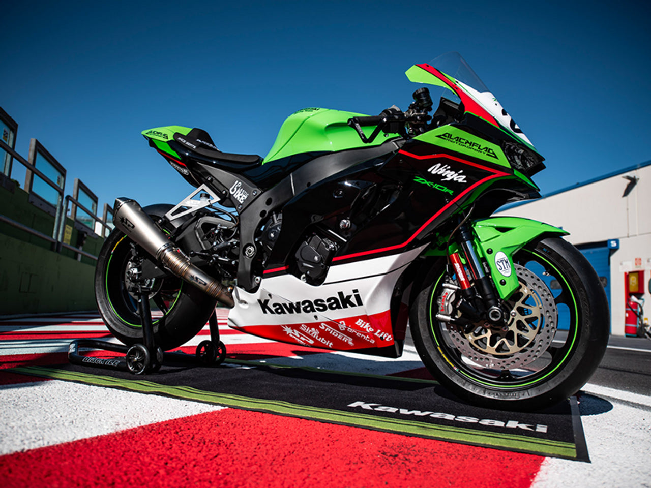 Spark Kawasaki Ninja ZX-10R "Konix Evo" Titanium Full Exhaust System (WSBK Evolution) (2016+)