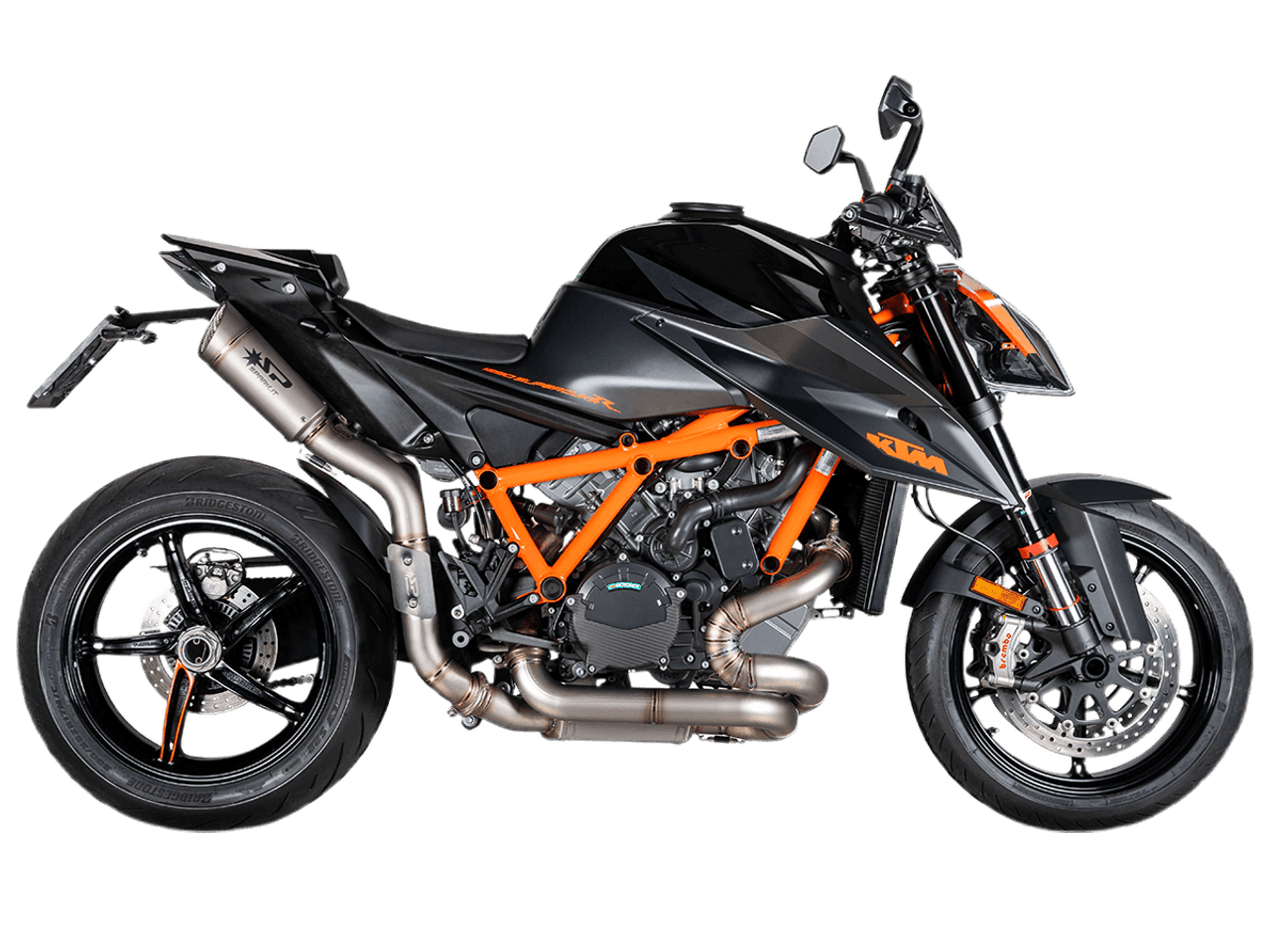 Spark KTM 1390 / 1290 Super Duke R / R Evo "Double Grid-O" Full Titanium Exhaust System (2020+)