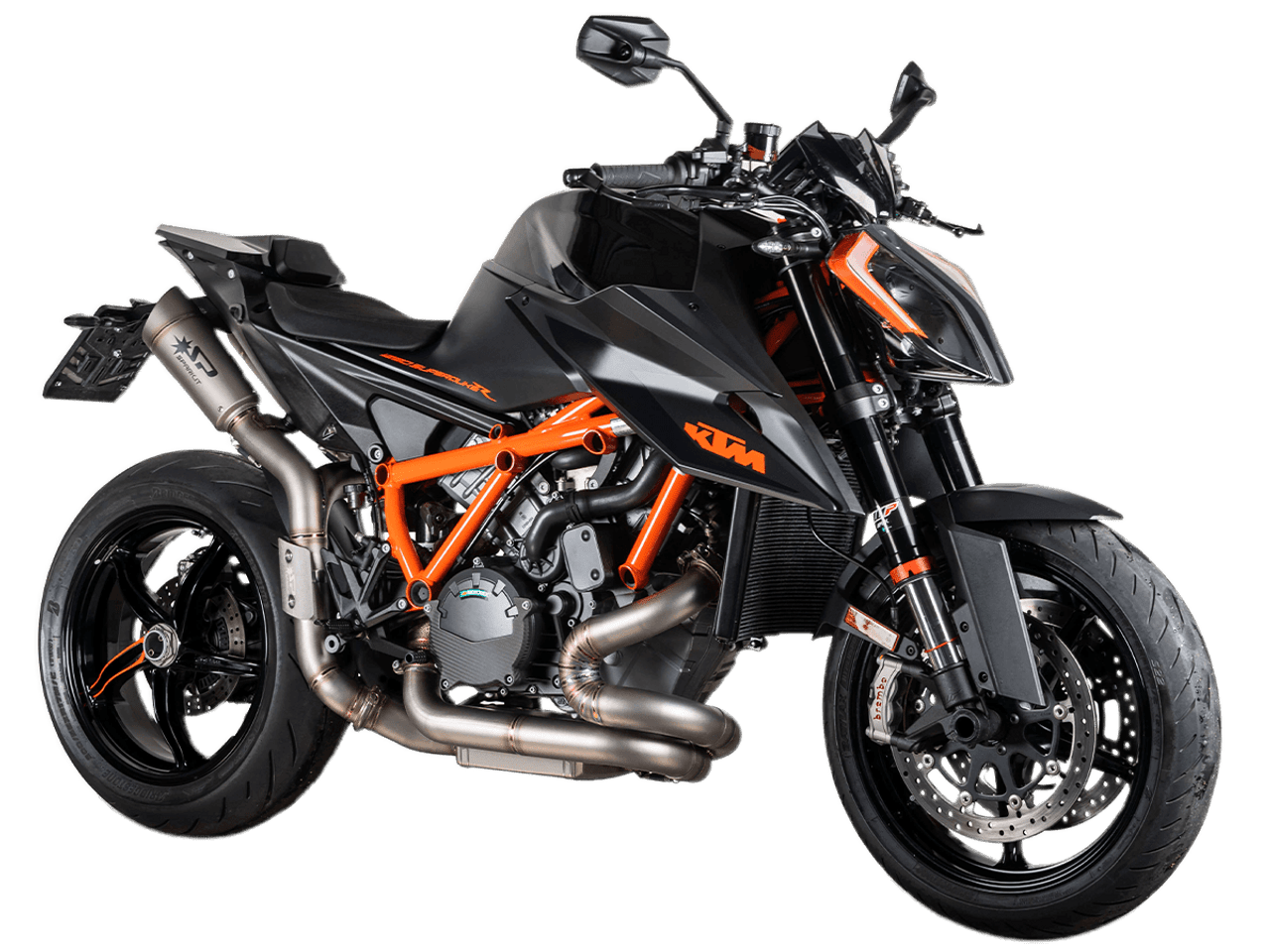 Spark KTM 1390 / 1290 Super Duke R / R Evo "Double Grid-O" Full Titanium Exhaust System (2020+)