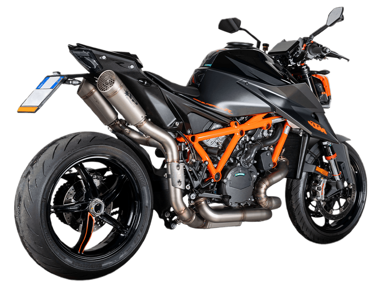 Spark KTM 1390 / 1290 Super Duke R / R Evo "Double Grid-O" Full Titanium Exhaust System (2020+)