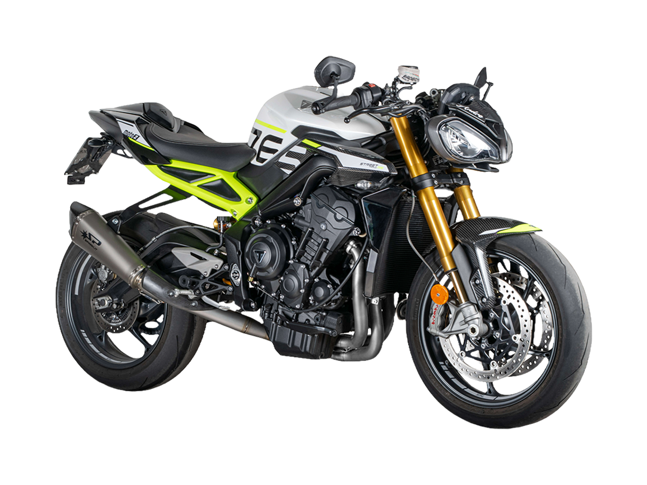 Spark Triumph Street Triple 765 R/RS Moto2 "Konix Evo" Full Exhaust System (2018+)