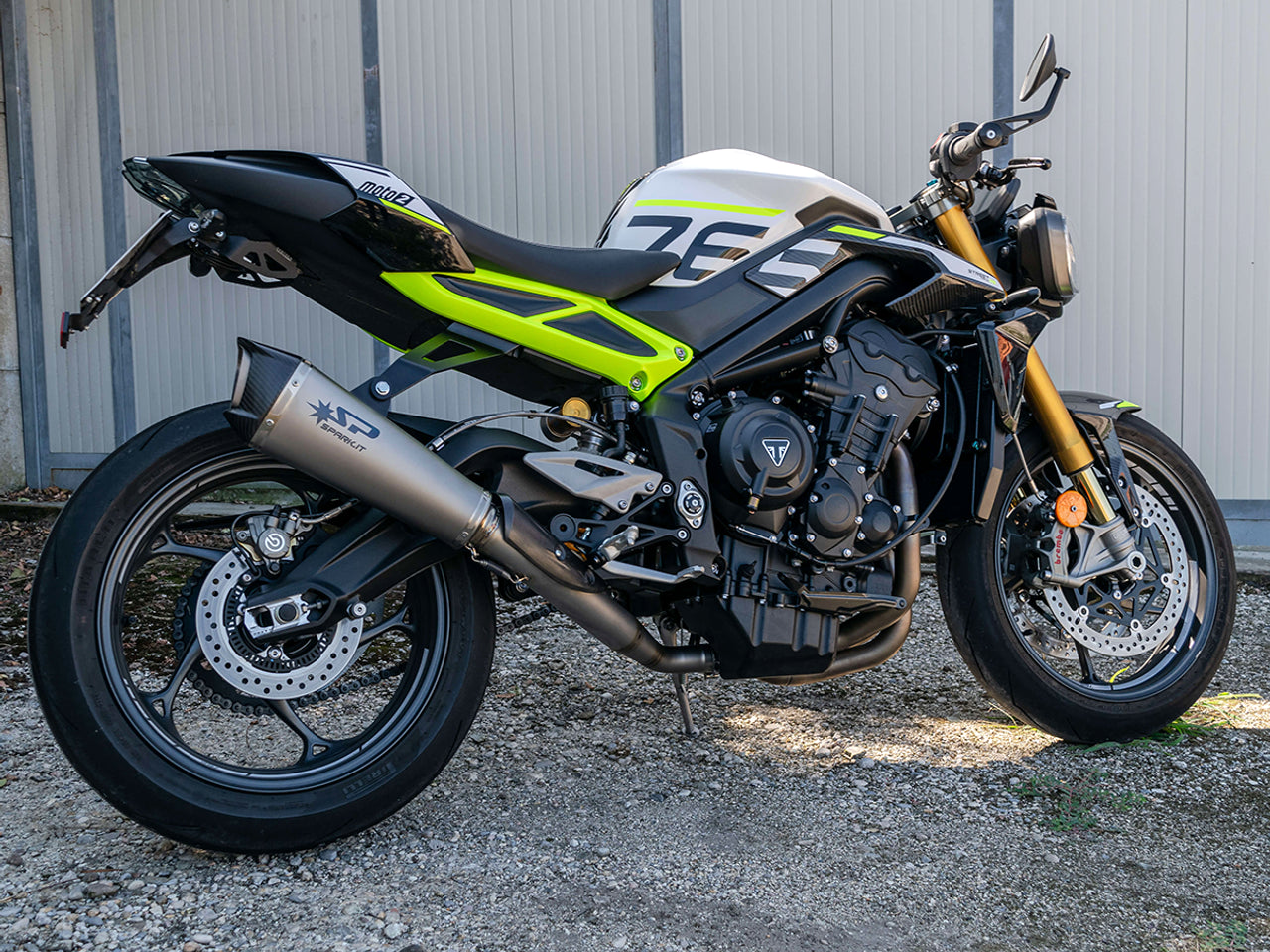 Spark Triumph Street Triple 765 R/RS Moto2 "Konix Evo" Full Exhaust System (2018+)