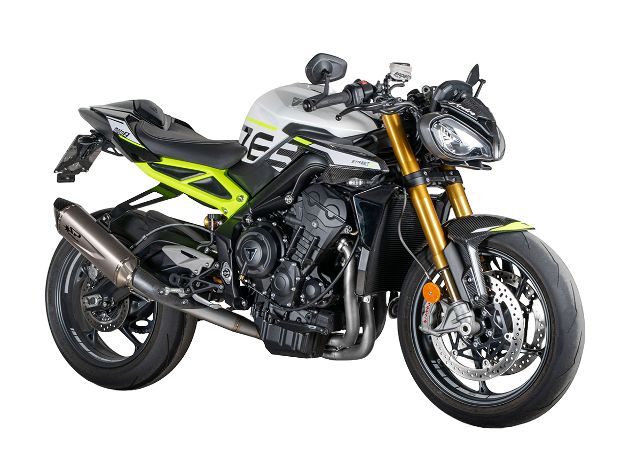 Spark Triumph Street Triple 765 R/RS Moto2 "Force Evo" Full Exhaust System (2018+)