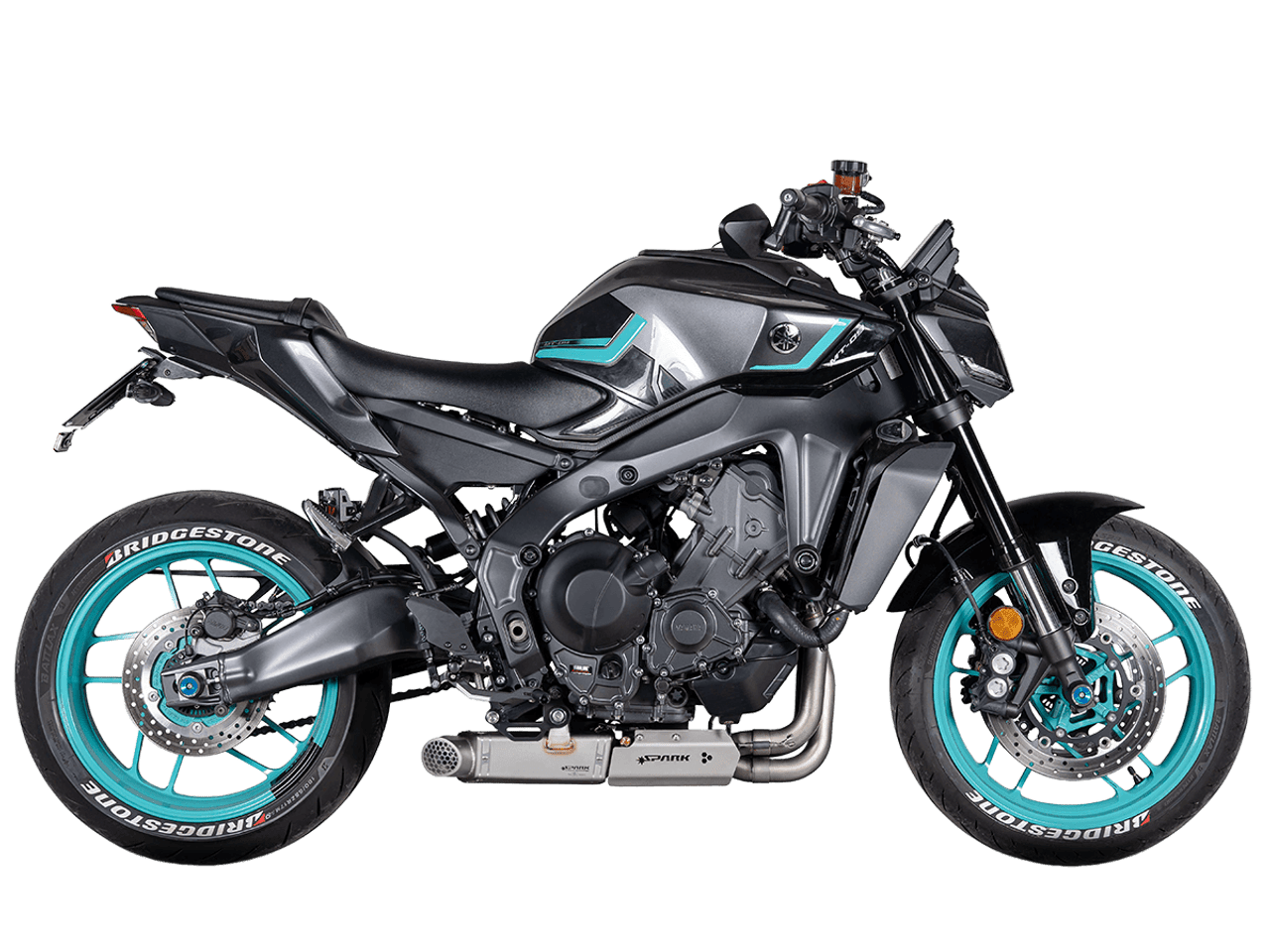 Spark Yamaha MT-09 / XSR 900 "Grid-O Double" Full Exhaust System (Race) (2021+)