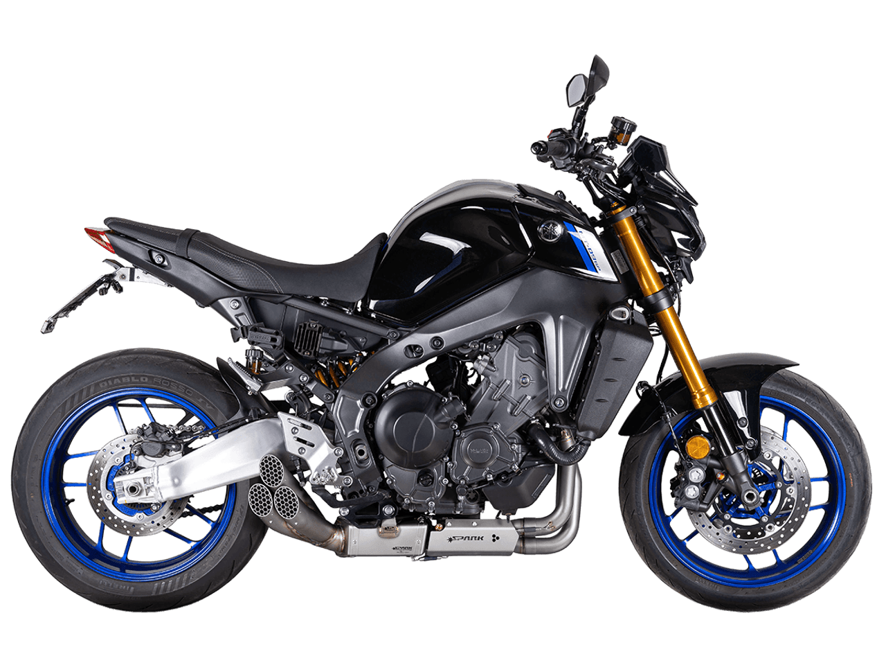 Spark Yamaha MT-09 / XSR 900 "Triple Exit" Full Exhaust System (Race) (2021+)