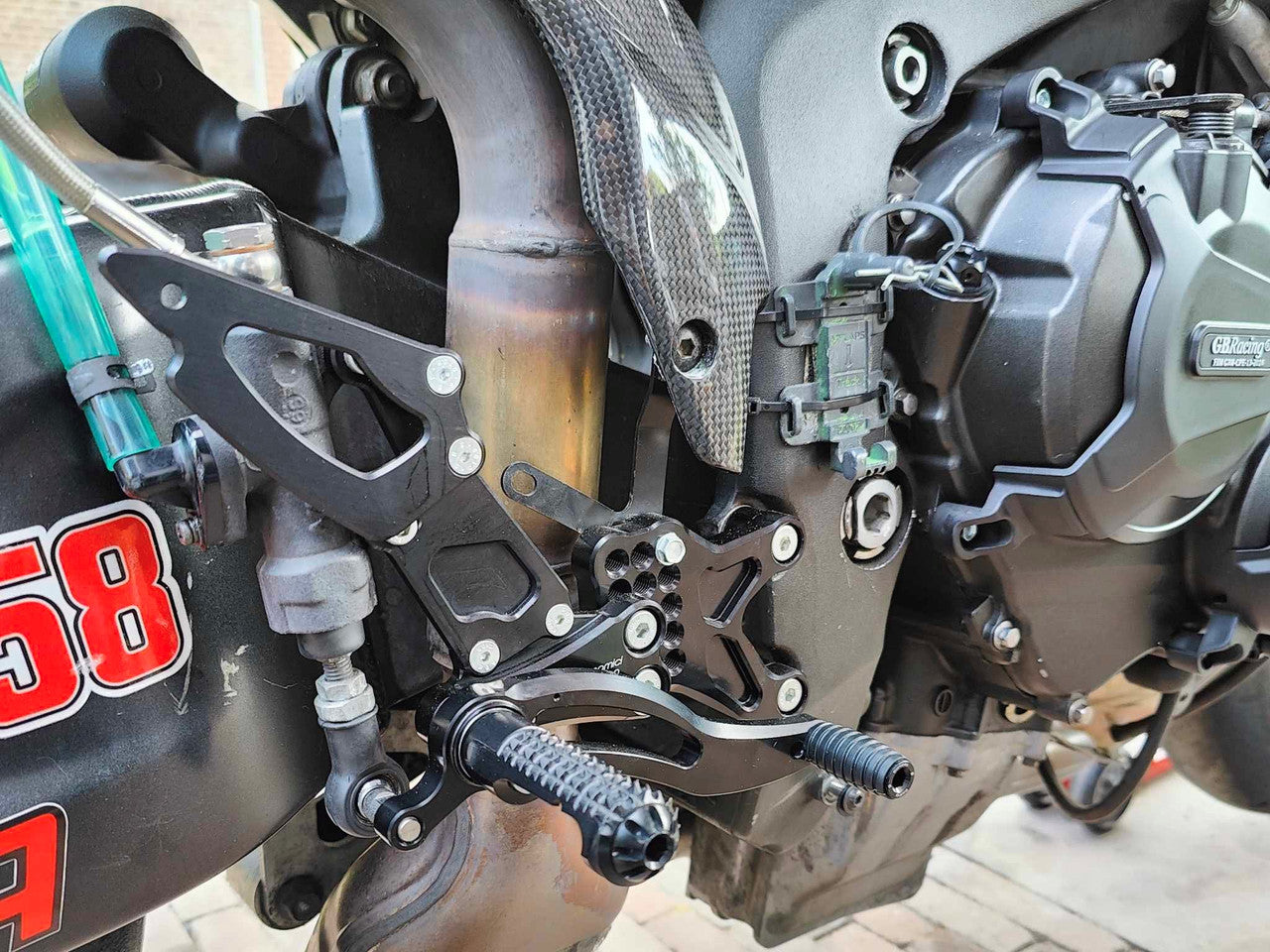 Bonamici Honda CBR 600RR Rearsets (2007+)