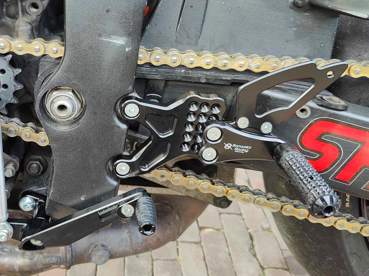Bonamici Honda CBR 600RR Rearsets (2007+)