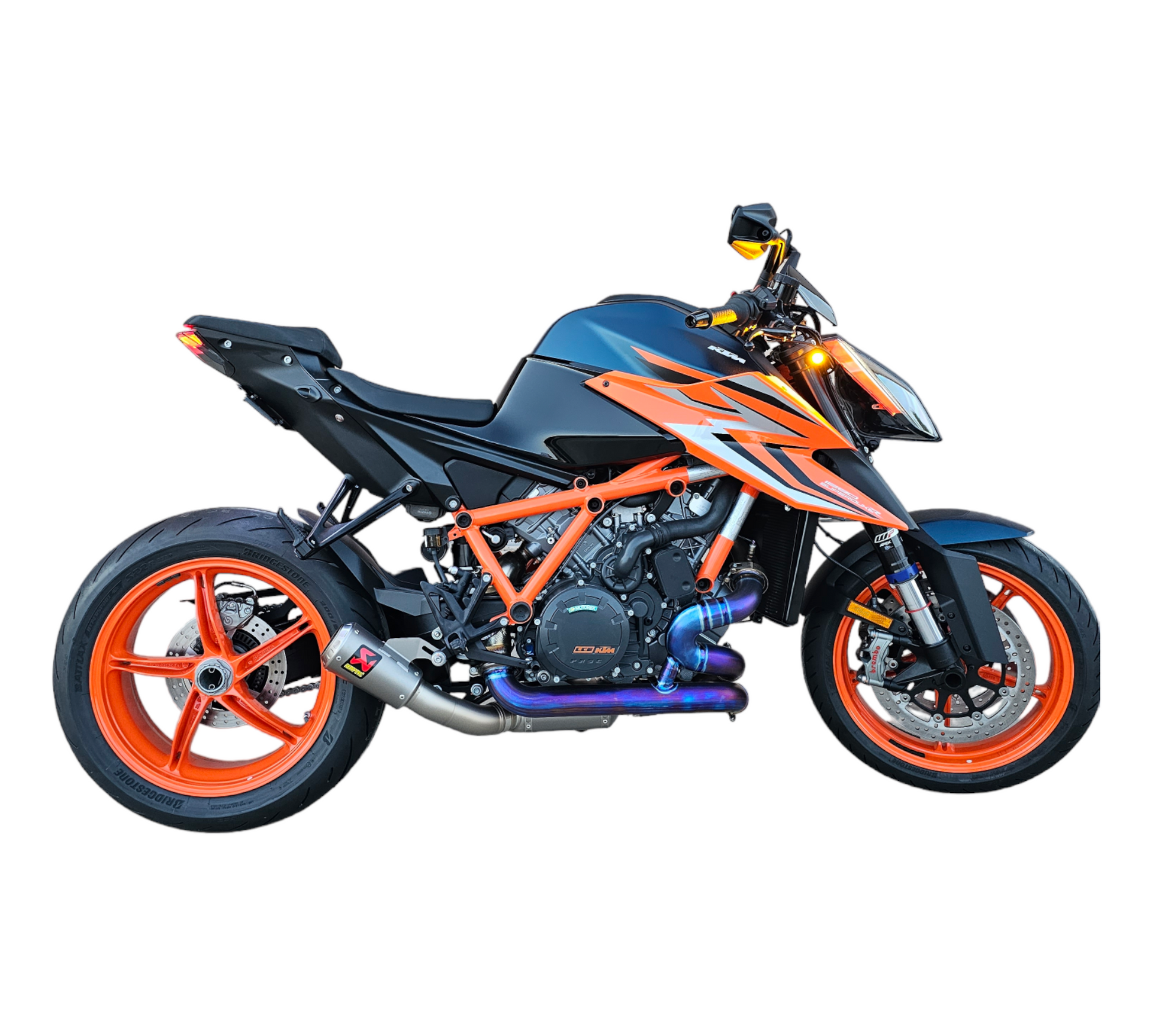 ktm fender eliminator
white background