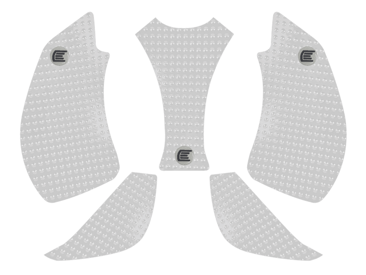 Eazi-Grip Ducati Panigale V4 S/R Tank Grips (18-21) (Clear)