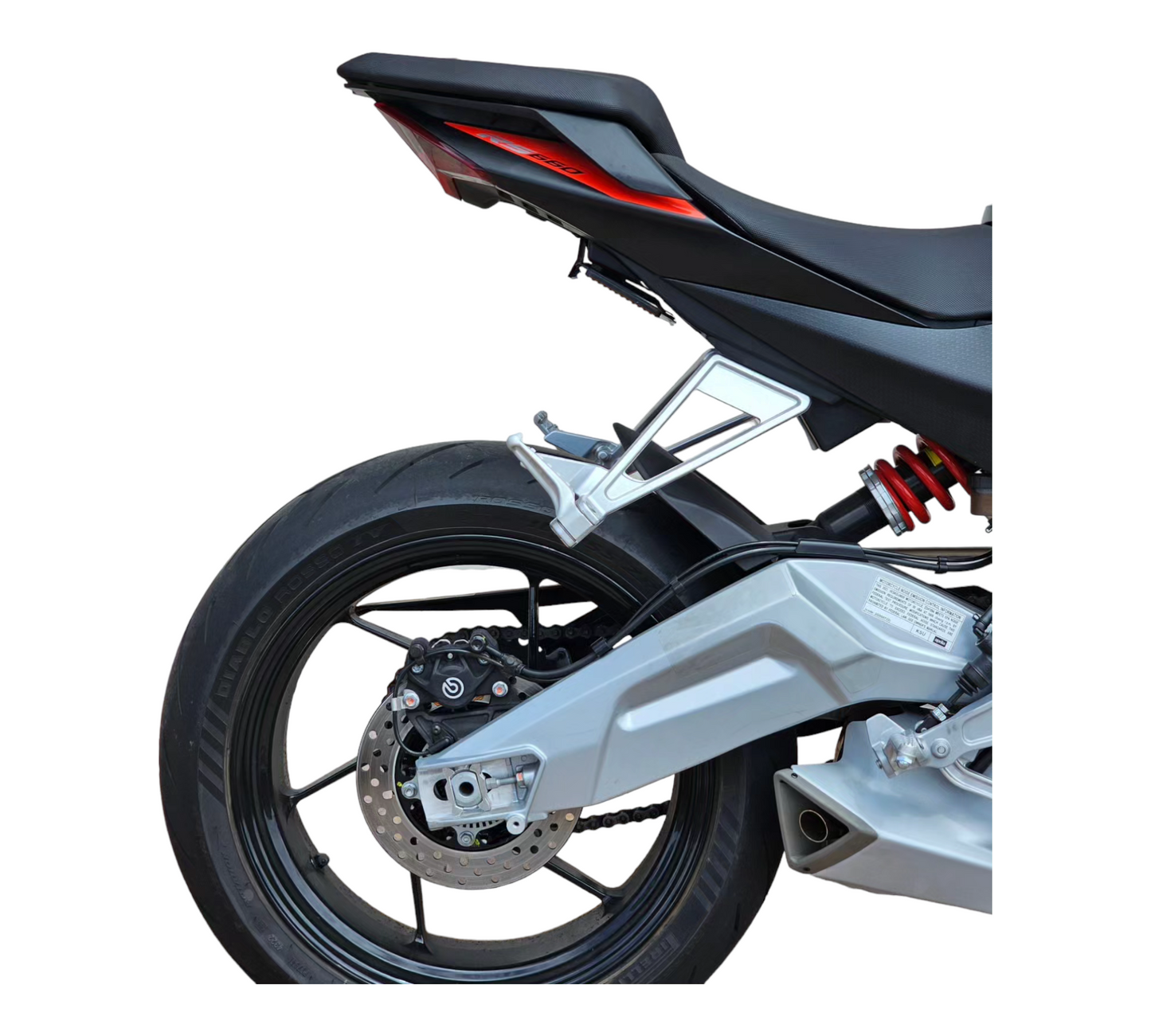 Aprilia RS 660 license plate bracket