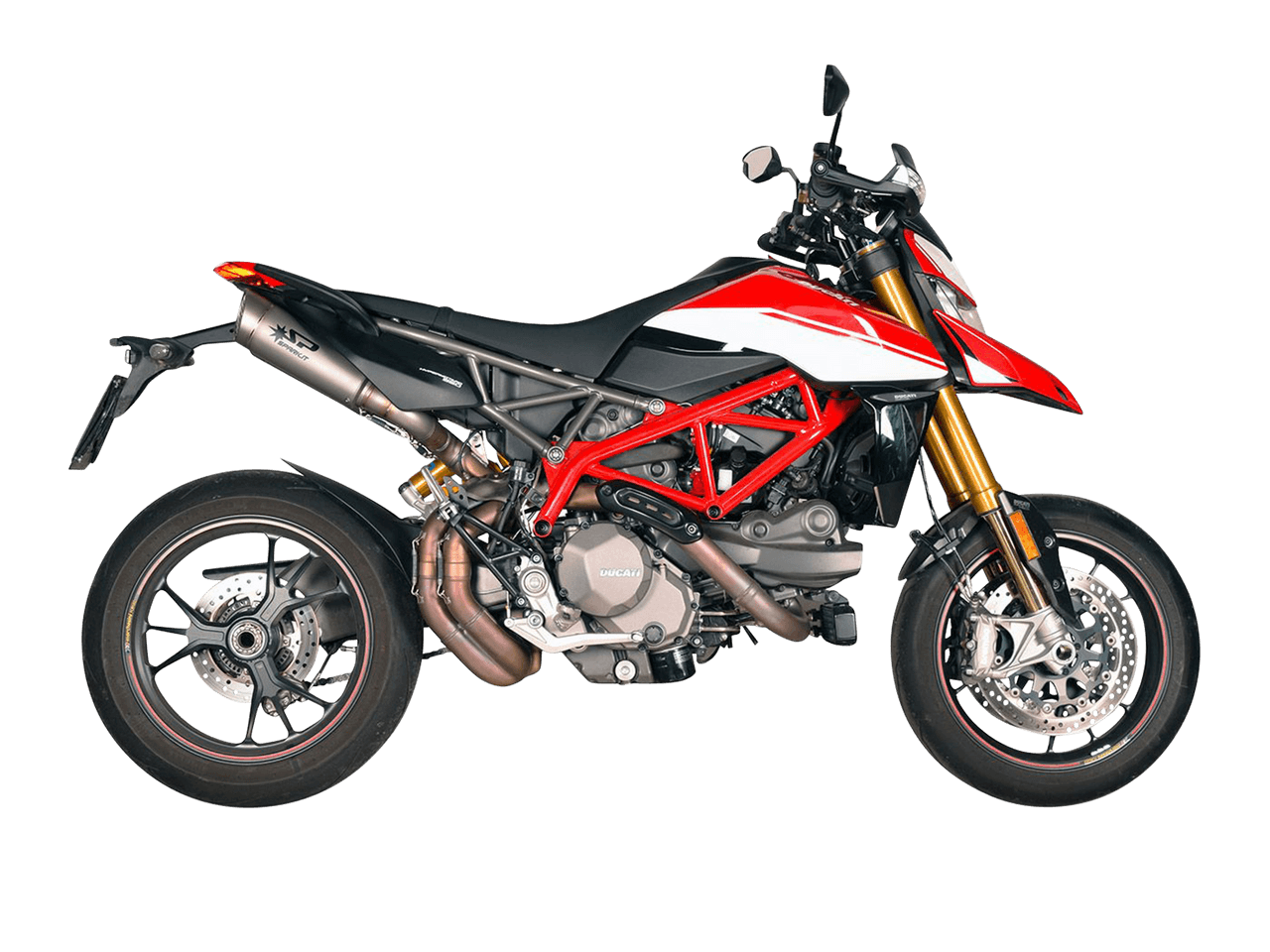 Spark Ducati Hypermotard 950 "Double Grid-O" Semi-Full Exhaust System
