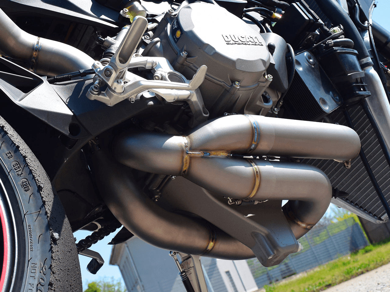 Spark Ducati Panigale V2 / 959 "Double Grid-O" Titanium Full Exhaust System (WSBK Evolution)