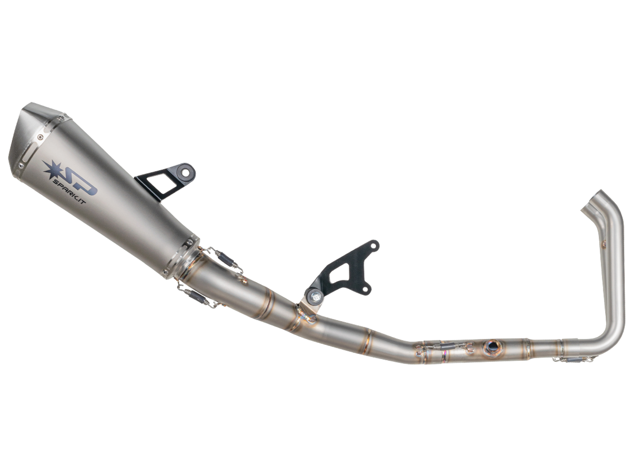Spark Kawasaki Ninja 500 / 400 "Konix" Titanium Full Exhaust System