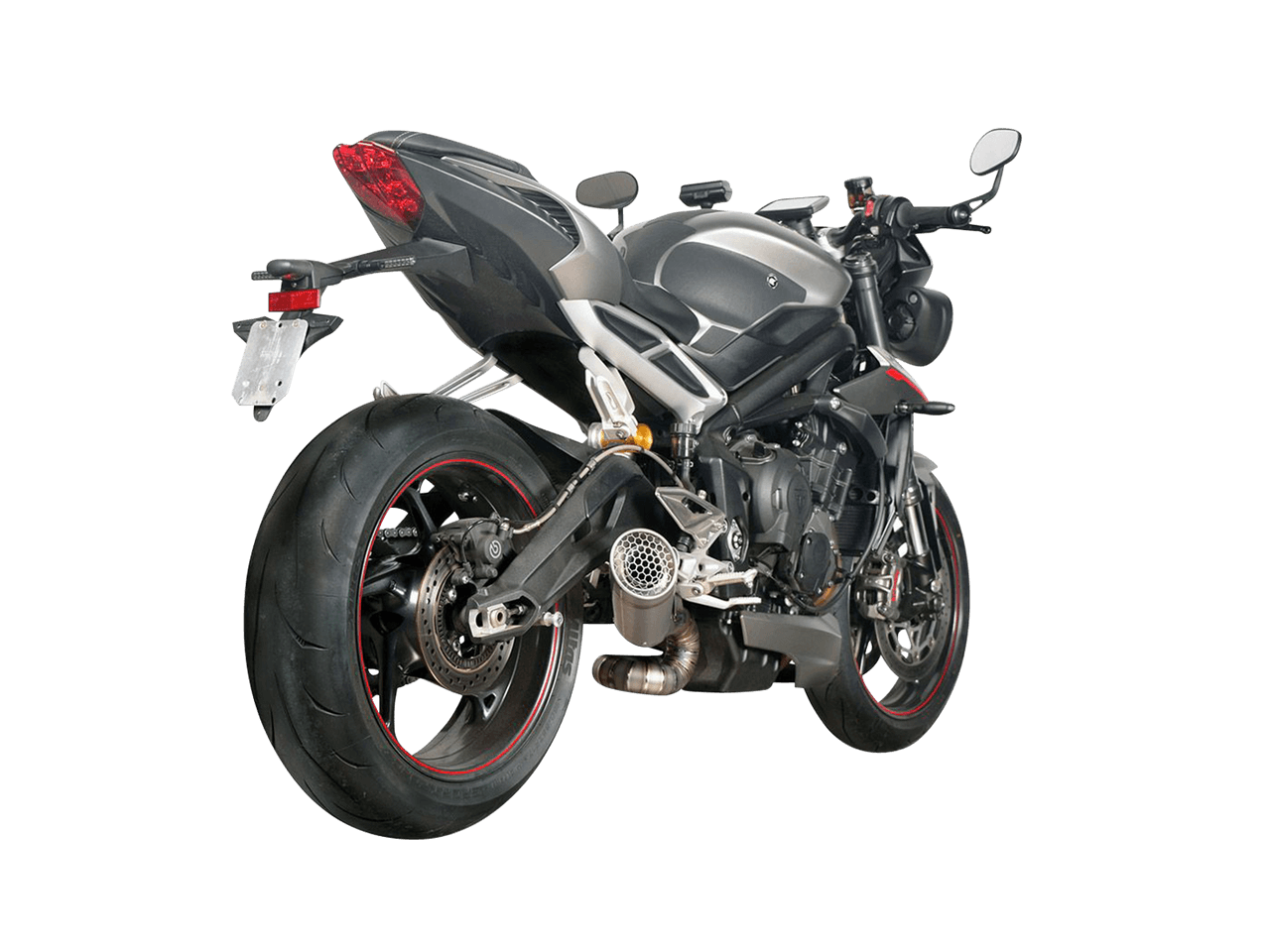 Spark Triumph Street Triple 765 R/RS Moto2 "Grid-O" Full Exhaust System (2018+)