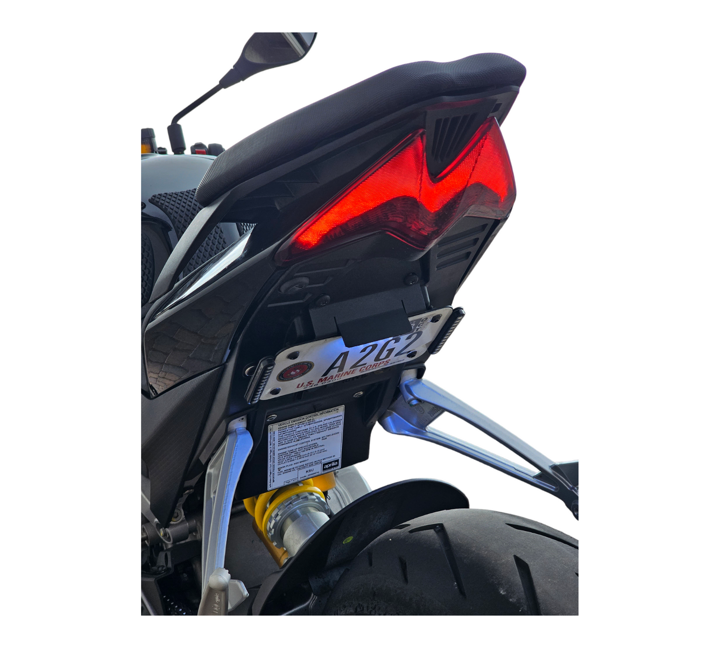 Aprilia Tuono 660 tail tidy