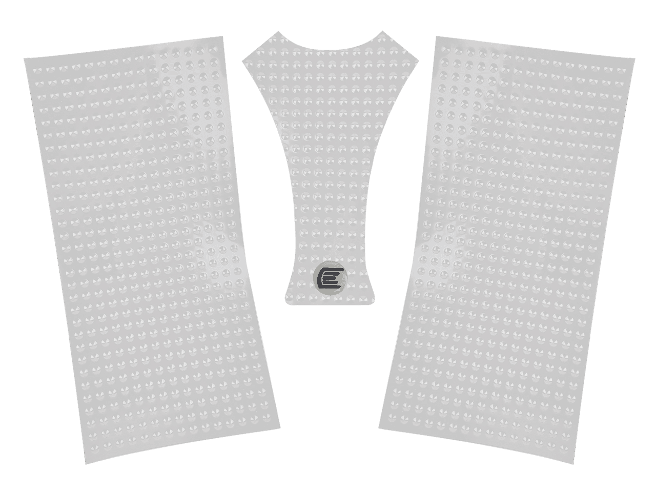 Eazi-Grip Universal 12"x6" Tank Grips (All Bikes) (Clear)