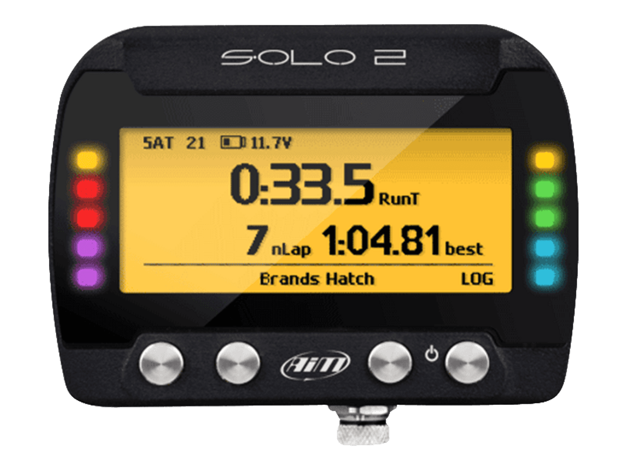 AiM Solo 2 GPS Motorcycle Lap Timer