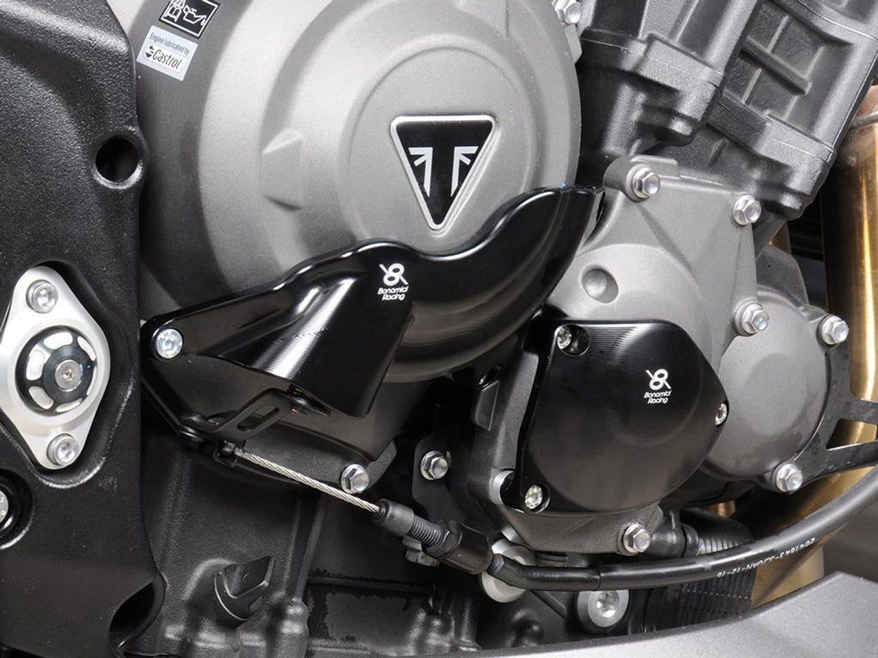 Bonamici Triumph Street Triple 765 R/RS Moto2 Case Savers (3-Piece)