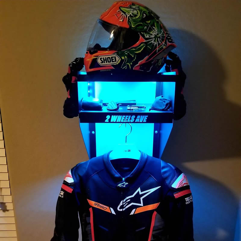 2 Wheels Ave Gear Rack