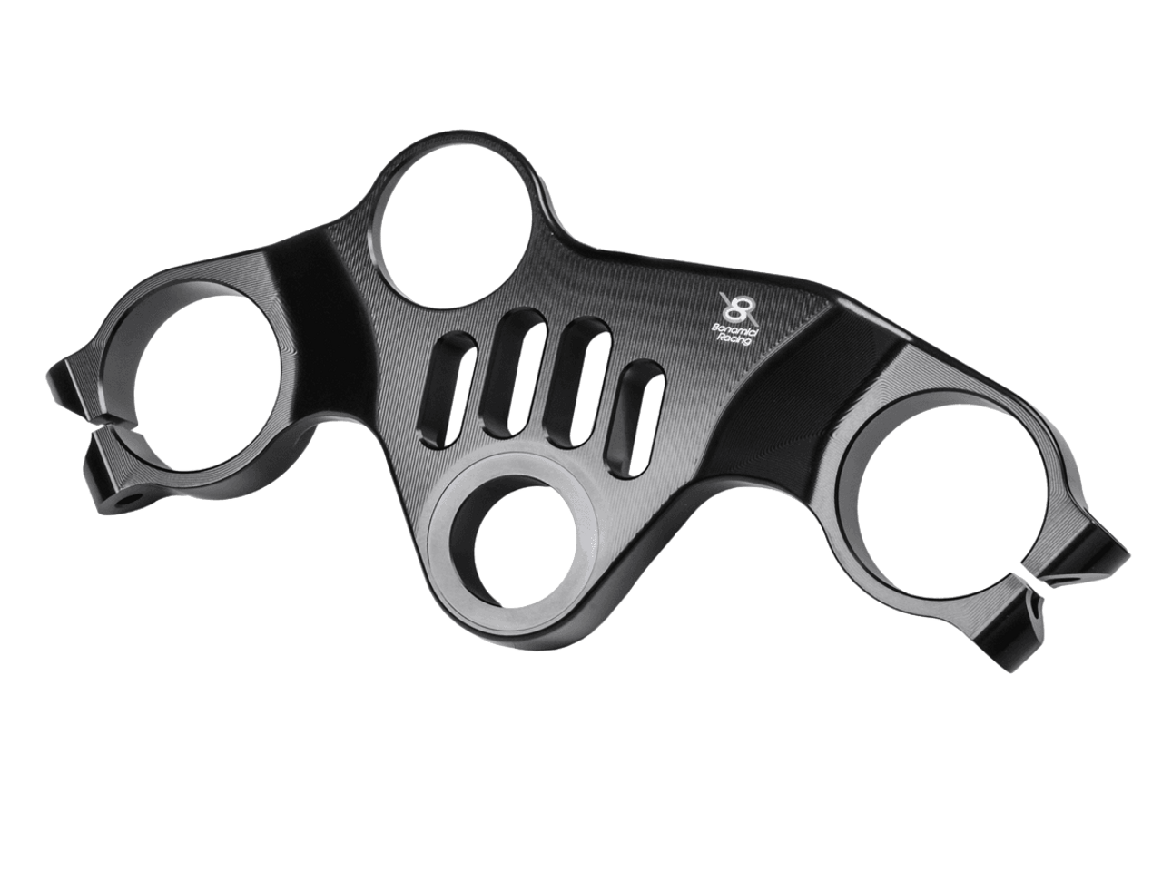 Bonamici Triple Tree Clamp Aprilia RSV4 (Black) (Street) (09-14 / 2019+)