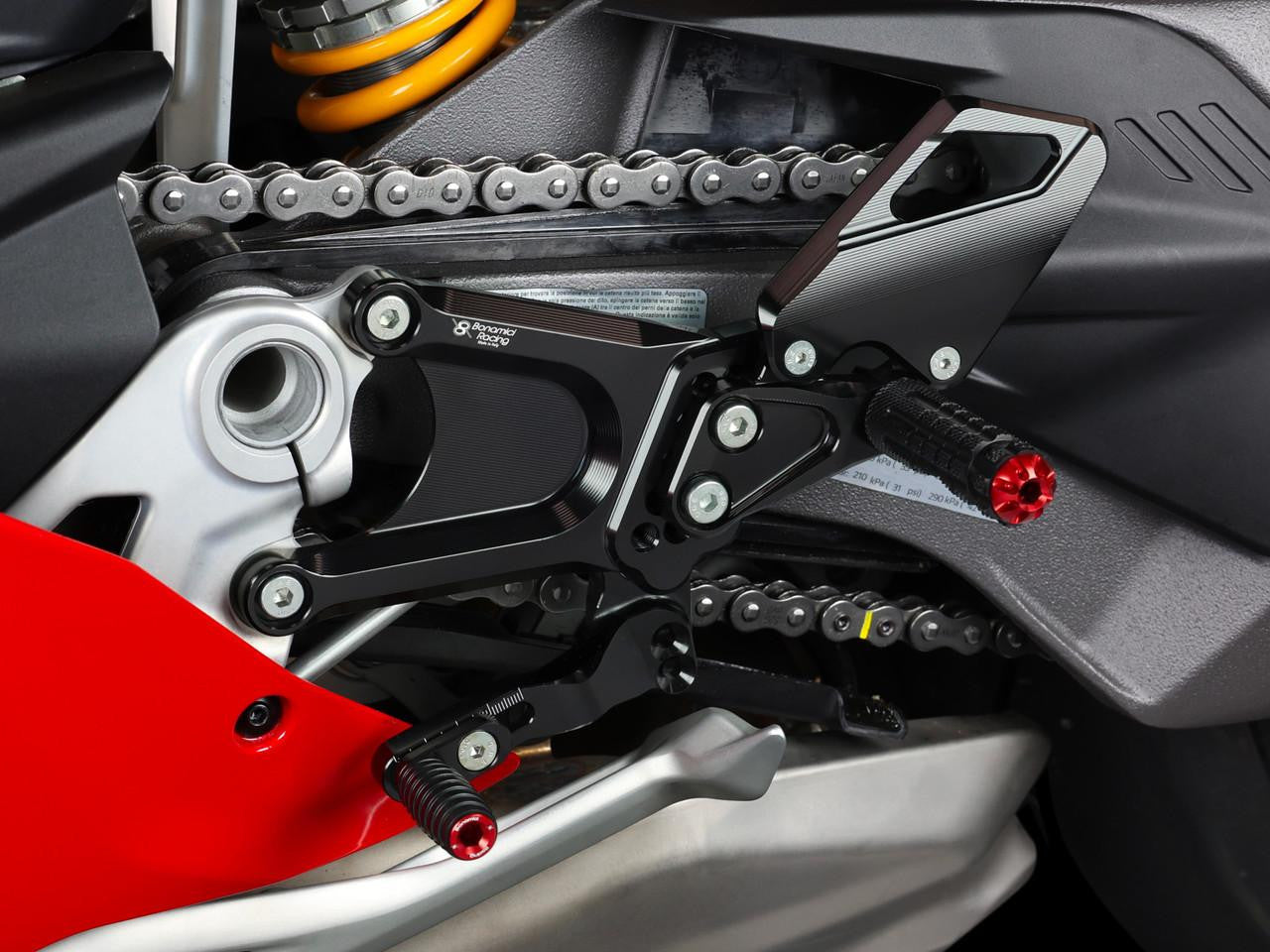 Bonamici Ducati Panigale V4 /S Rearsets (2025+)