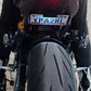 Yamaha MT09 tail tidy rear view