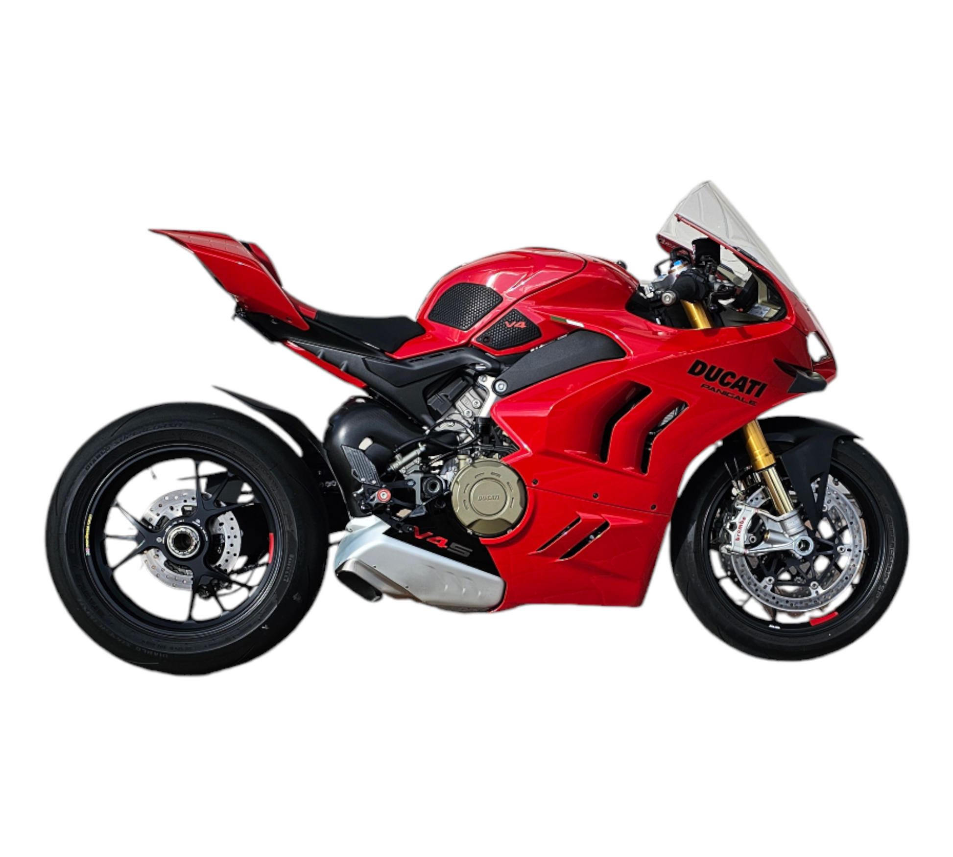 Ducati Panigale V4 tail tidy white background