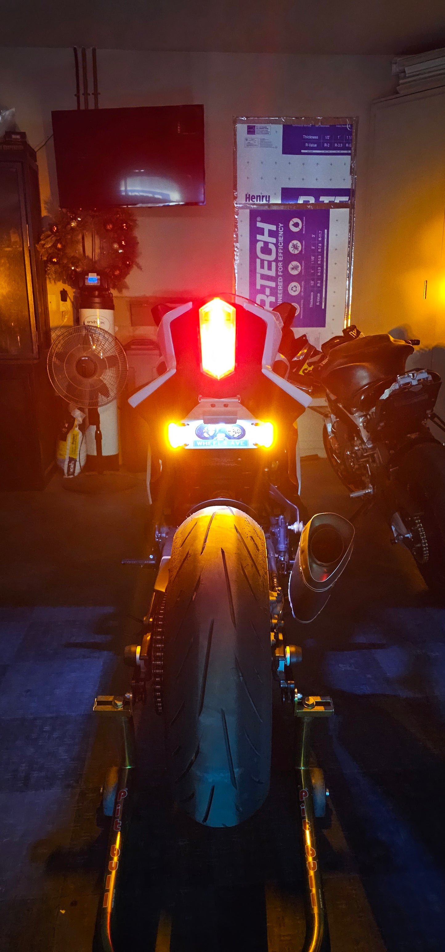 Yamaha R9 Tail Tidy