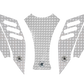 Eazi-Grip Ducati Diavel V4 Tank Grips (2023+) (Clear)