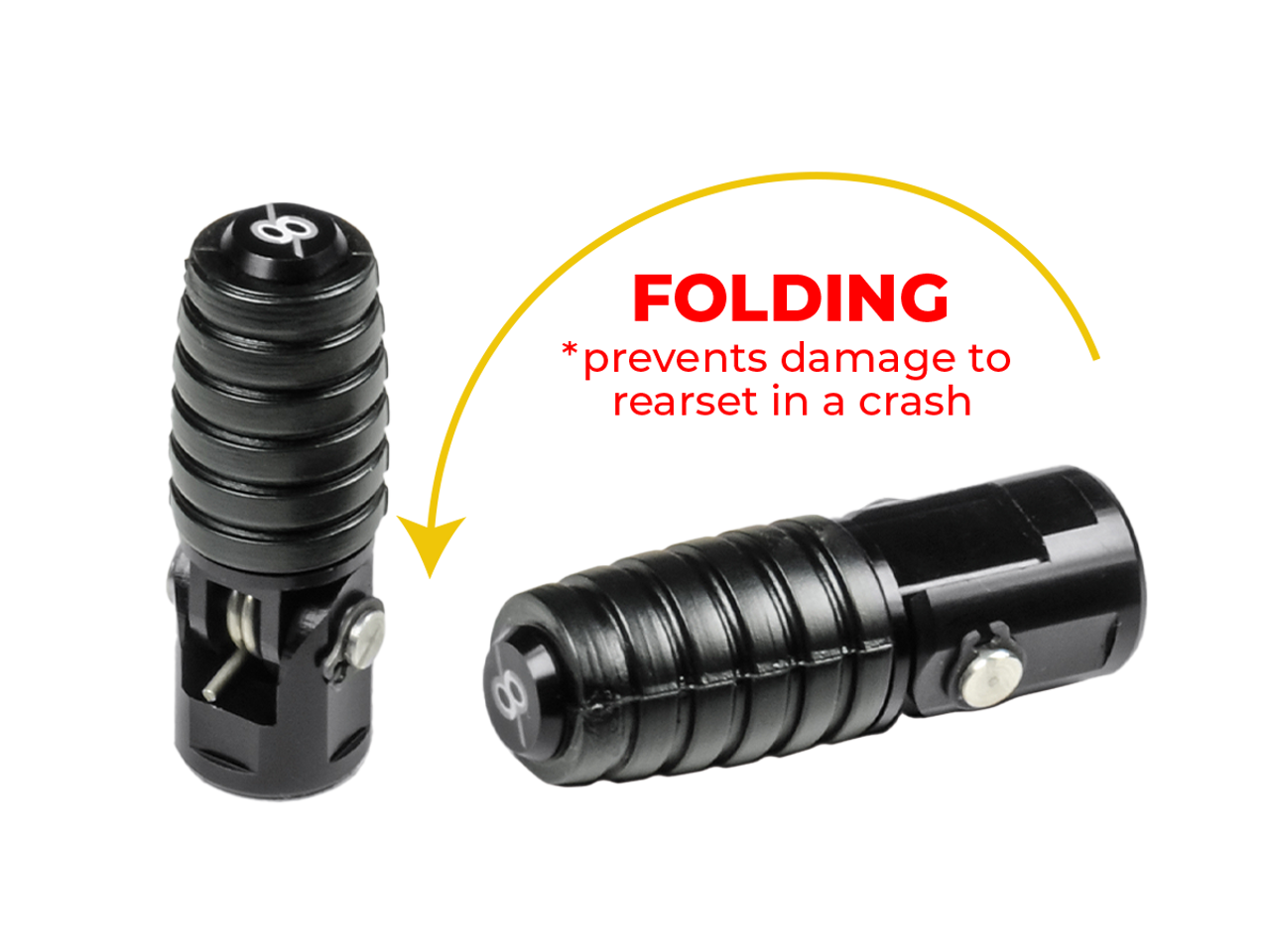 Bonamici Folding Toe Pegs (1/pr)