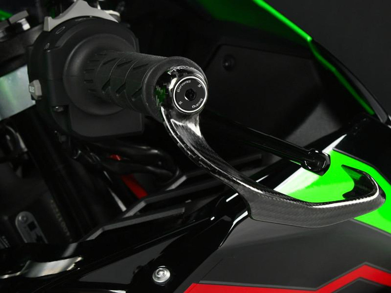 Bonamici Brake Lever Guard (Gloss Carbon Fiber)