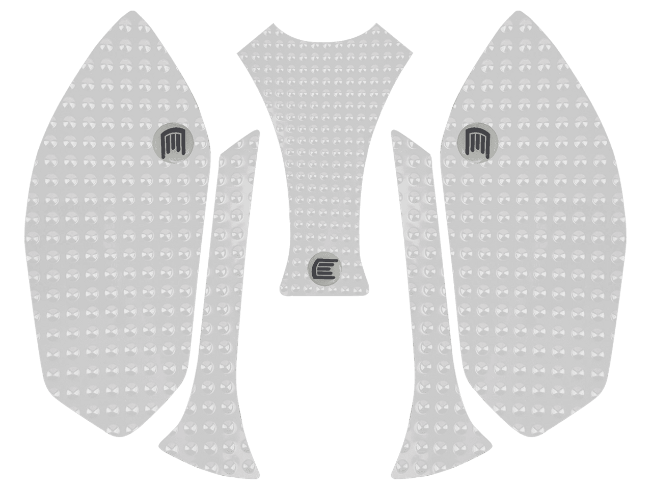 Eazi-Grip Tank Grips for BMW S1000R/RR (09-14) (Clear)