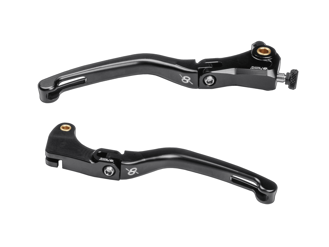 Bonamici Suzuki GSX-R 1000 Folding Levers (2007+) (Black)