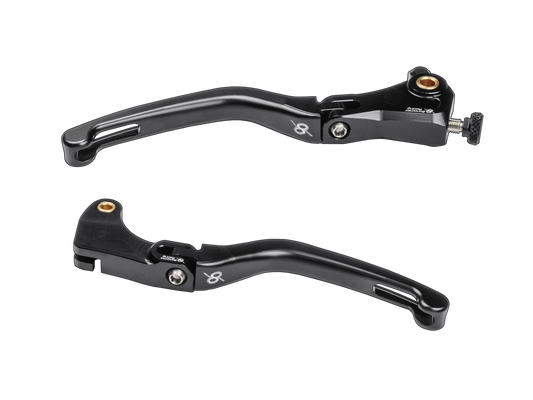 Bonamici Suzuki GSX-R 600 / 750 Folding Levers (2011+) (Black)